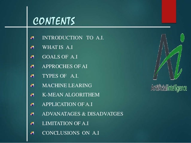 artificial intelligence ppt slides